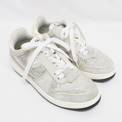 Chanel Sneakers Sequins White Size 36 Approx 23.0cm (9.06in) Coco