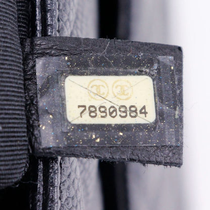 Chanel Reproduction Tote Caviar Skin Black Women's Tote Bag