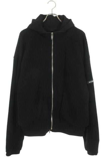 Balenciaga 771192 T3297 Layered Patch Cardigan Men's 1