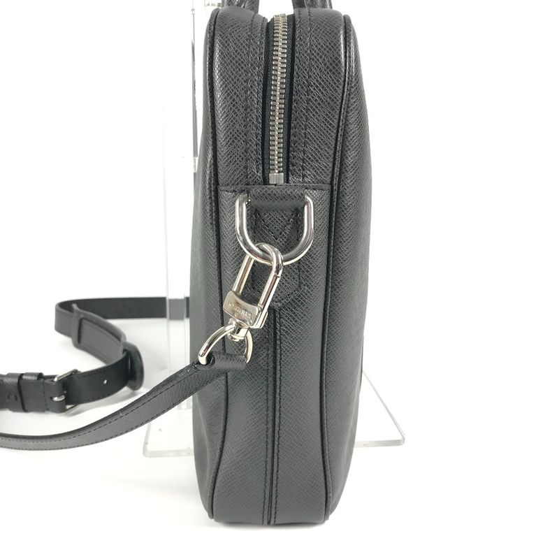 Louis Vuitton Business Bag Porte Dauphine Voyage PDV M34418 Taiga Leather