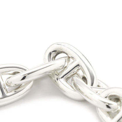 Hermes Bracelet Chaine D'ancre GM Silver 925 Silver 11 Frames Star Ring Silver