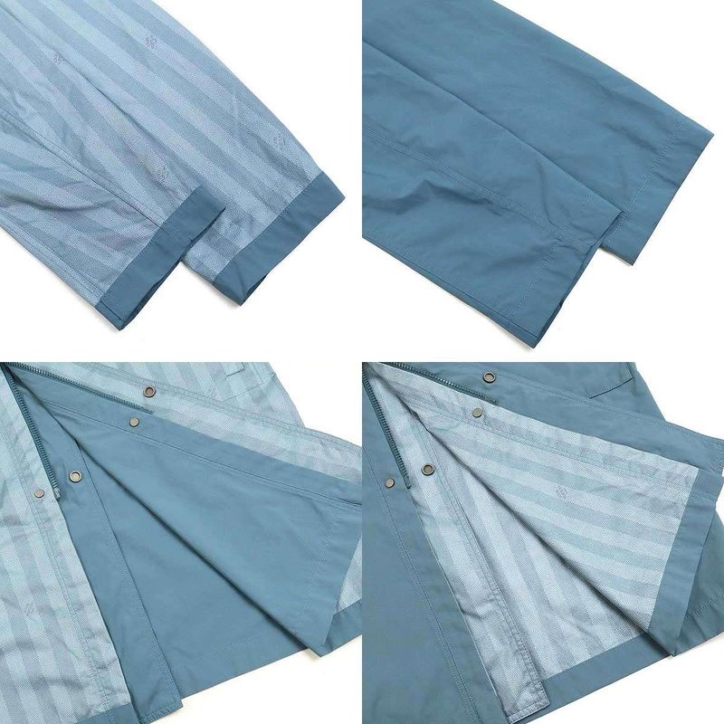 Louis Vuitton 22aw Reversible Damier Stripe Parka Rm222v Nf3 Hnk05w Blue 48