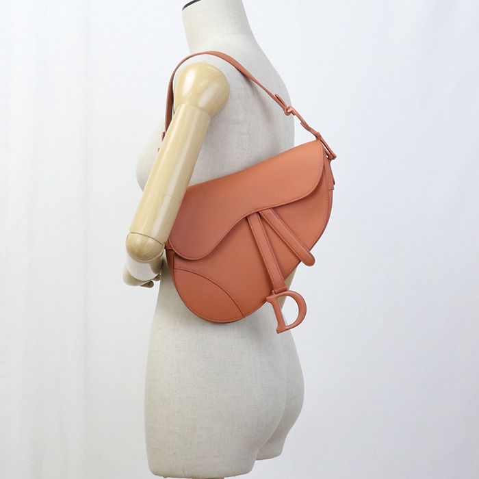 DIOR Saddle Shoulder Bag Shoulder Leather Women's