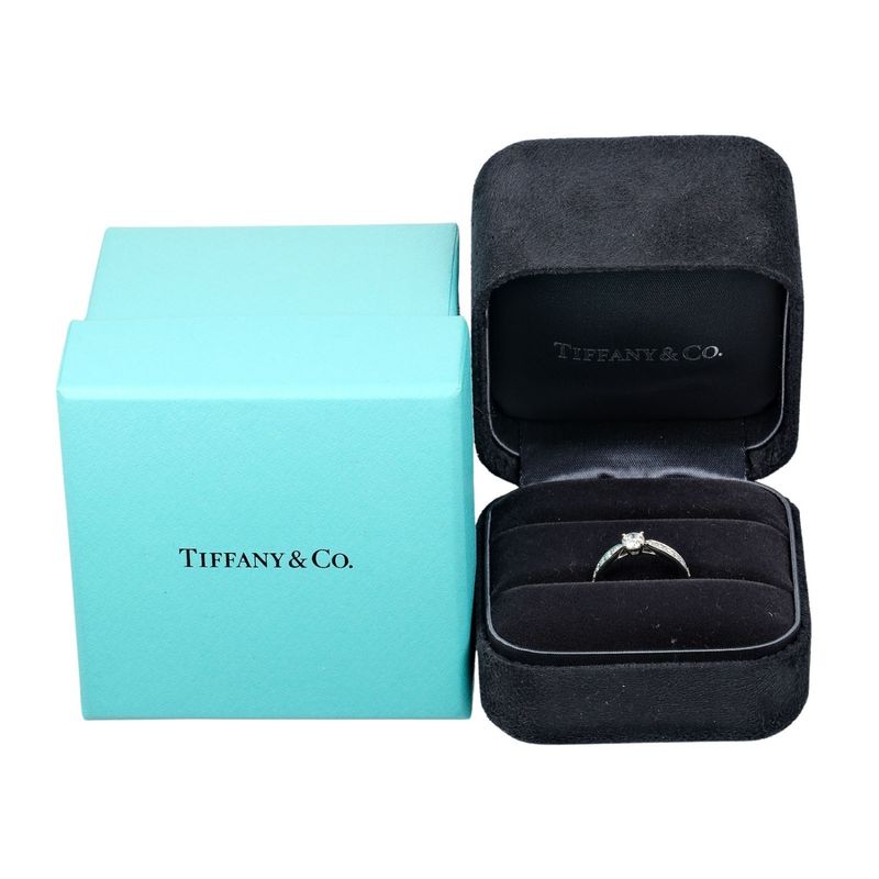 Tiffany & Co Harmony Engagement 0.25ct Vvs2/g/2ex/vg Pt950platinum × Diamond #5