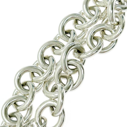 Tiffany & Co Tiffany & Co Silver Heart Tag Bracelet 35.3g 925 Engraved 353054