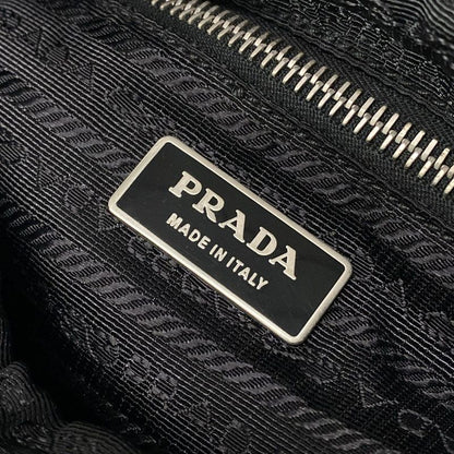 Prada Shoulder Bag - Br3815 Black Leather