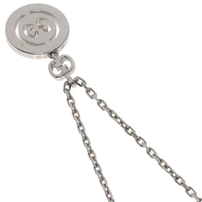 Gucci Icon Twirl Diamond Necklace 18K White Gold Ladies