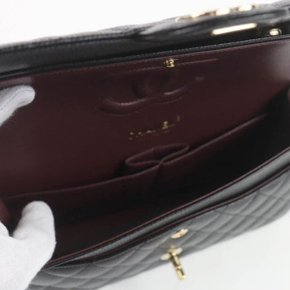 CHANEL A01112 Matelasse 25 Caviar Skin Coco Mark Random Serial Chain Shoulder