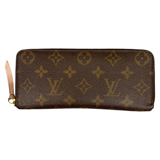 Louis Vuitton Monogram Portefeuille ･clemence Round Zipper Long Wallet M61298