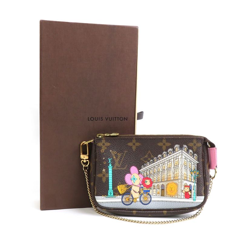 Louis Vuitton Accessory Pouch Vivienne Mini Pochette Accessoire M81760