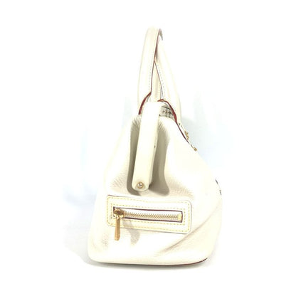 Louis Vuitton Handbag Angenieux PM M91811 Suhari Leather White