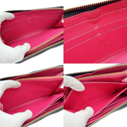 Louis Vuitton M60243 Multicolor PVC Zippy Wallet Black 403710 Long Wallet