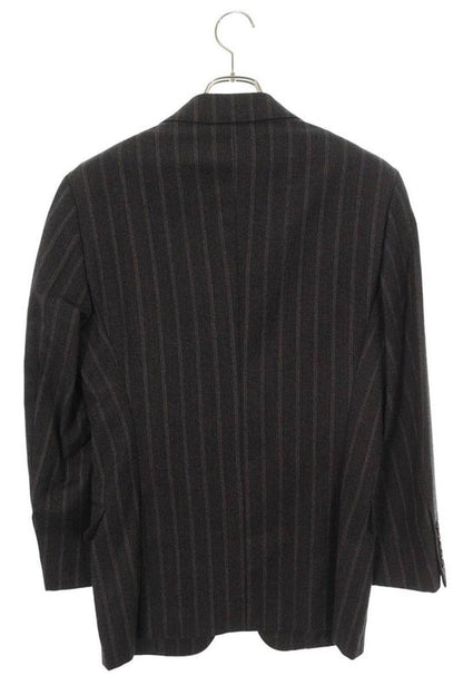 Gucci 12001902g Striped Wool Double Tailored Jacket Men's 46