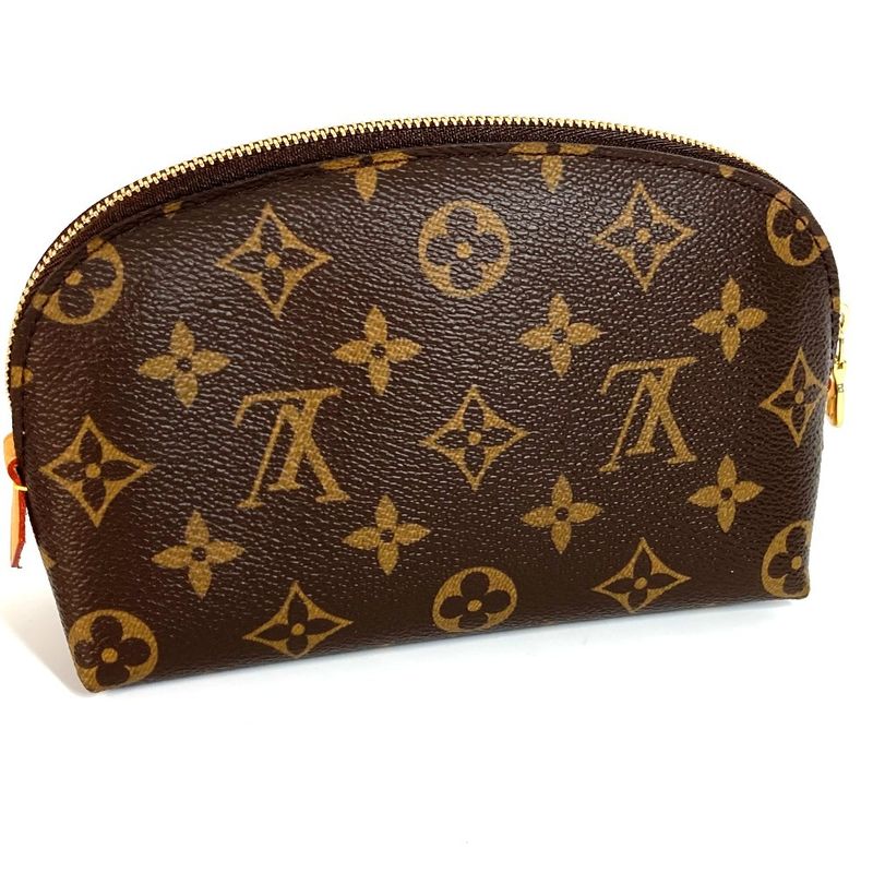 Louis Vuitton Cosmetic Pochette Cosmetic PM M47515 Monogram Canvas Brown