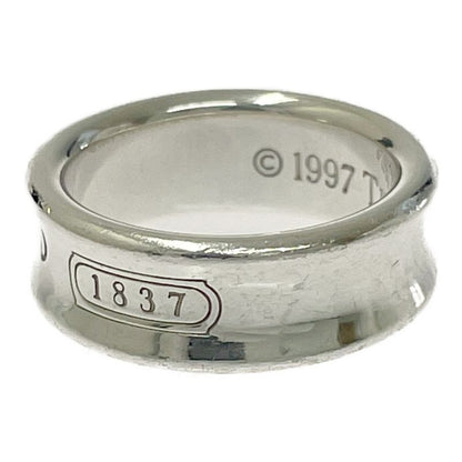 Tiffany & Co Silver 1837 Narrow Ring 7.0g 925 Engraved 457192 Ring