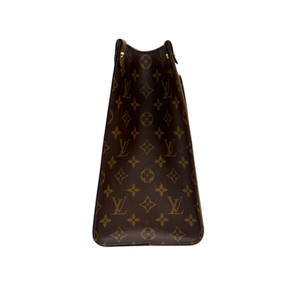 Louis Vuitton On The Go MM Tote Bag Shoulder Bag M45321 LV Monogram