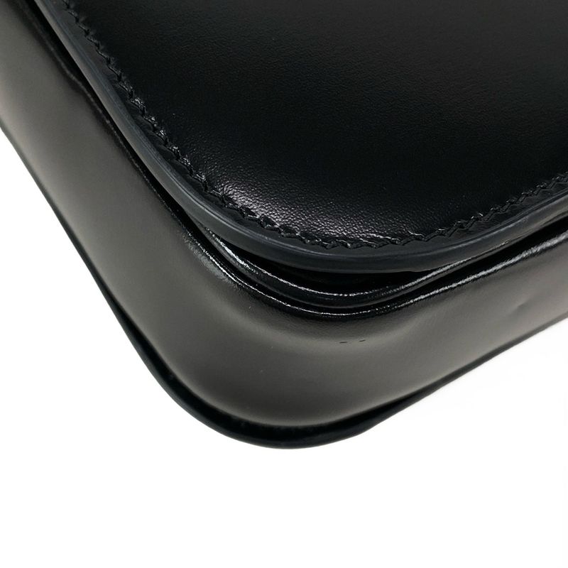 Celine Triomphe Medium Shoulder Bag 187363bf438no Black