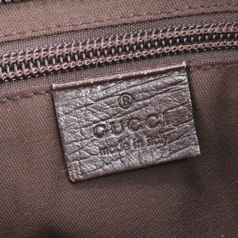 Gucci GG Supreme Leather Tote Bag Shoulder Hand Brown 181086 Women's ERE Cw47-2
