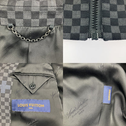 Louis Vuitton Giubbotto Jet Pocket Damier Cross Jet Pocket Jumper