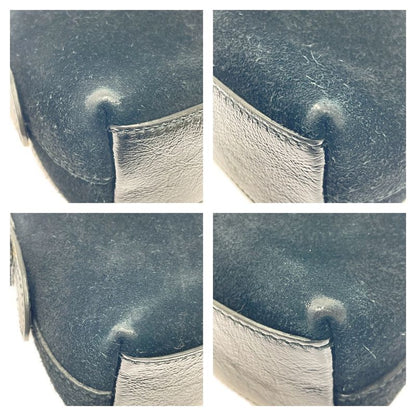 Gucci 499621 and 486628 Suede Ophidia Ggmarmont Shoulder Bag Black 371302