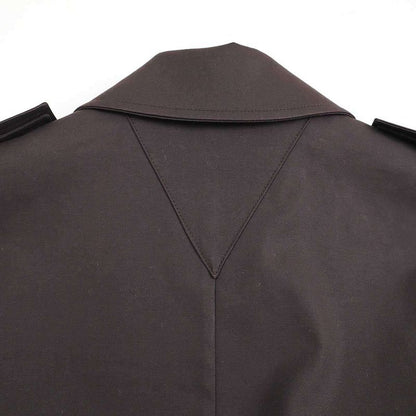 Bottega Veneta 20aw Triangle Buckle Cotton Belted Trench Coat 635851 V00v0