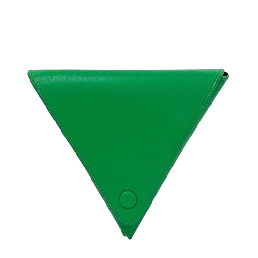 Bottega Veneta Pouch Green 651441 Excellent Condition Leather Preowned