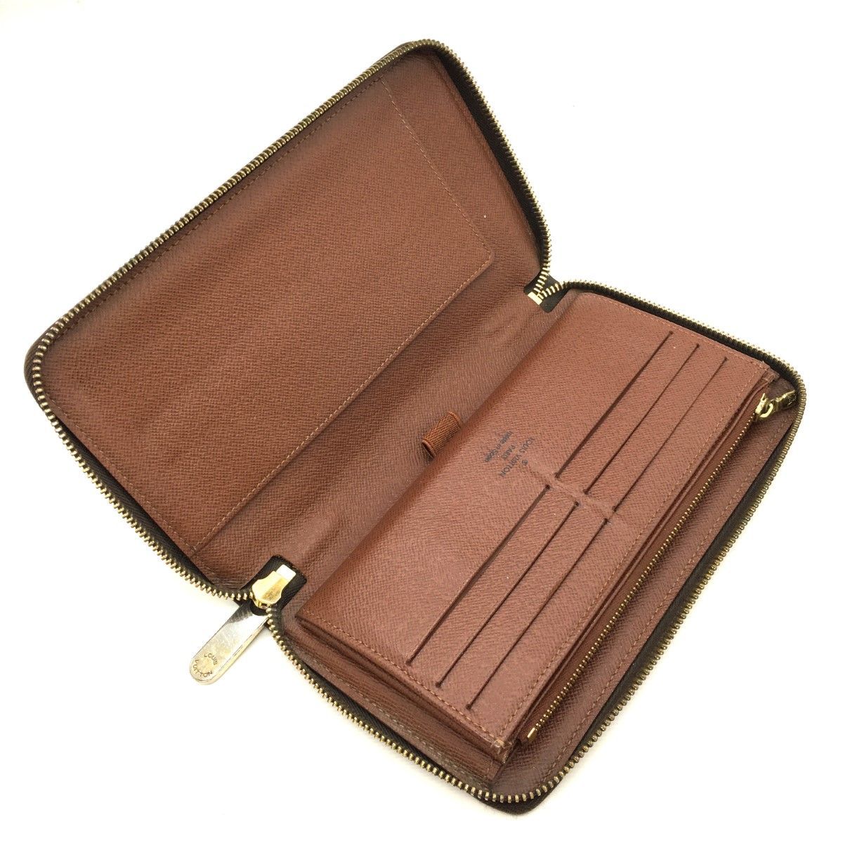 Louis Vuitton Round Zipper Wallet Monogram Zippy Organizer