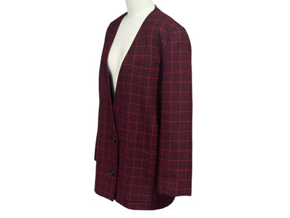 Dior Pret-a-Porter Collarless Tailored Jacket — view 3