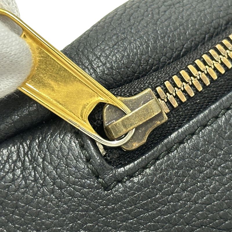 Gucci Bag Men's Brand Sherry Body Bag Waist Bag Leather Black Succotch