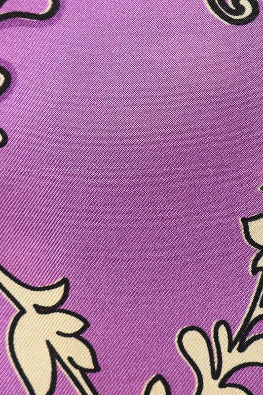 Gucci 609466 Zadfn Open Collar Silk Long Sleeve Shirt Men's 40