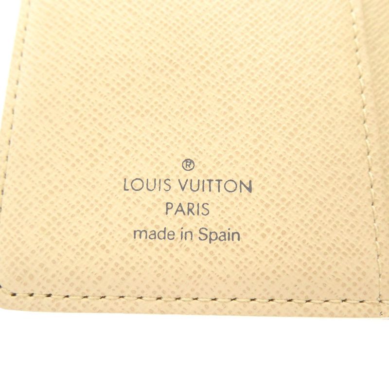 Louis Vuitton Agenda PM Damier Azure R20706 Notebook Cabas White LV 1225 Louis