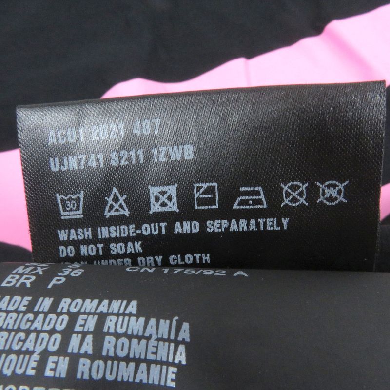 Prada 2021 Ujn741 100% Cotton Triangle Logo Oversized Short Sleeve T-shirt Cut