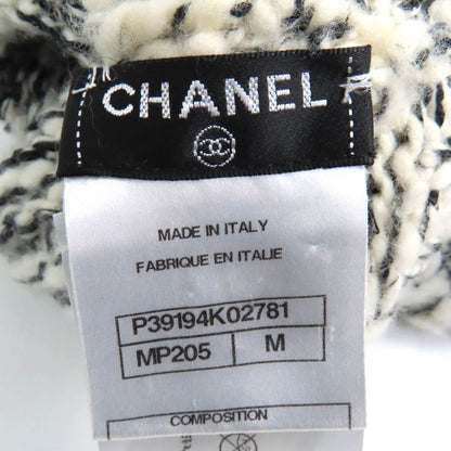 CHANEL P39194 Wool Cashmere Coco Rhinestone Knit Gloves Mittens