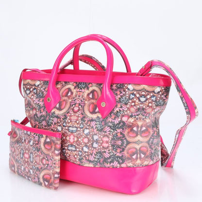 Bulgari Hologram Seal Matthew Williamson 2WAY Tote Bag Crossbody Shoulder A4