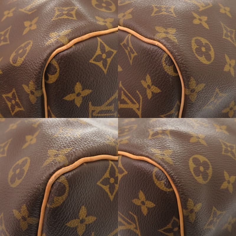 Louis Vuitton Keepall Bandoliere 60 Monogram M41412 Boston Bag LV 1065 Louis