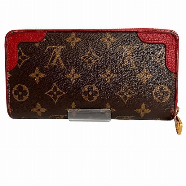 Louis Vuitton Monogram Zippy Wallet Retiro M61854 Long Wallet Women