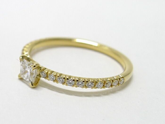 Cartier Etancel De Cartier Ring 750yg 18K Yellow Gold Yellow Gold With Diamonds