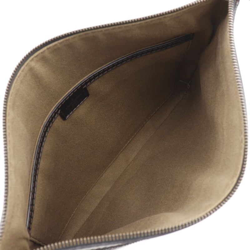 Louis Vuitton Sac Pla Utah M92073 Calf Cafe Brown Lm0024 Men's Shoulder Bag