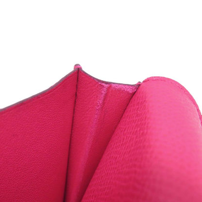 Hermes Bearn Souffle Silver Hardware Long Wallet With Coin Purse Epson Women