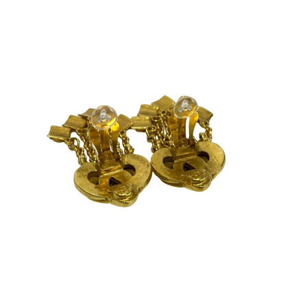 Chanel Chanel Vintage 97 Coco Mark Motif Earrings Ear Cuff