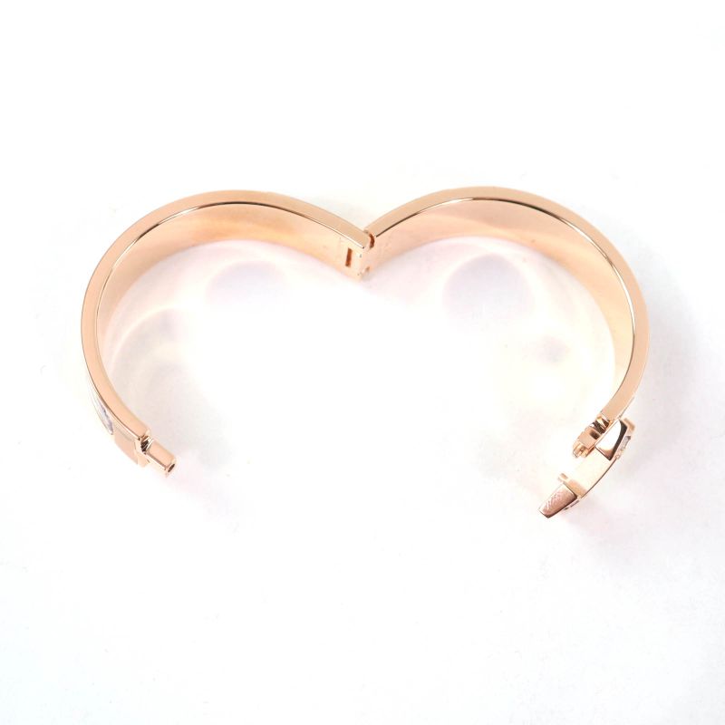 Hermes Click H/grand Apala Orb Pink Gold Hardware Current Production Bangle