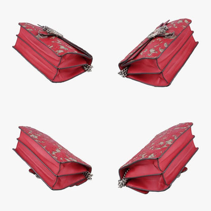 Gucci Dionysuso Scuff Dd X Multicolor PVC Coated Canvas X Leather 400249i0196570