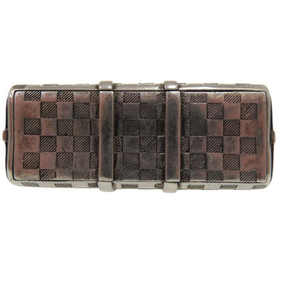 Louis Vuitton The Keepall Charm Damier Key Holder M00023 Metal Silver LV 1158