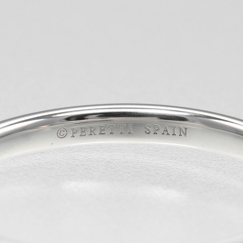 Tiffany & Co Marquise Band Pt950platinum × Diamond #16 Men's 4.18g Ring