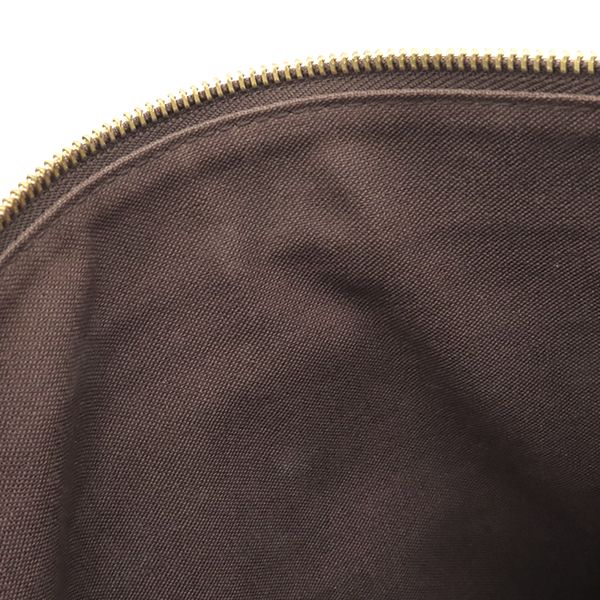 Louis Vuitton Shoulder Bag Pochette Bosfort Damier Canvas Damier Ebene Gold