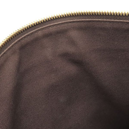 Louis Vuitton Shoulder Bag Pochette Bosfort Damier Canvas Damier Ebene Gold