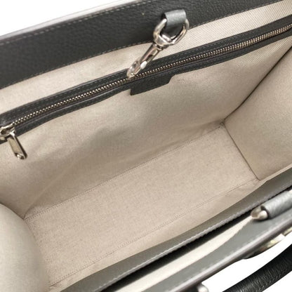 Gucci Tote Bag Ophidia Medium 731793 GG Supreme Grey Silver Hardware Gucci