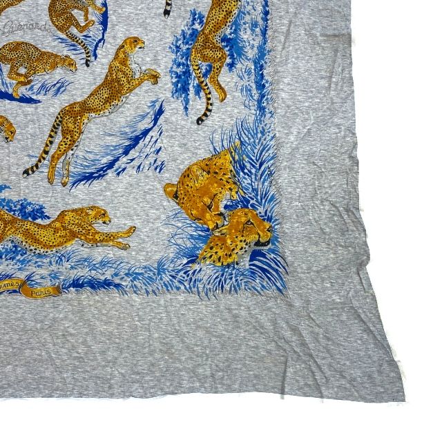 Hermes Guepards Scarf Carre Leopard Cheetah Square 110 X 110cm (4331in) With