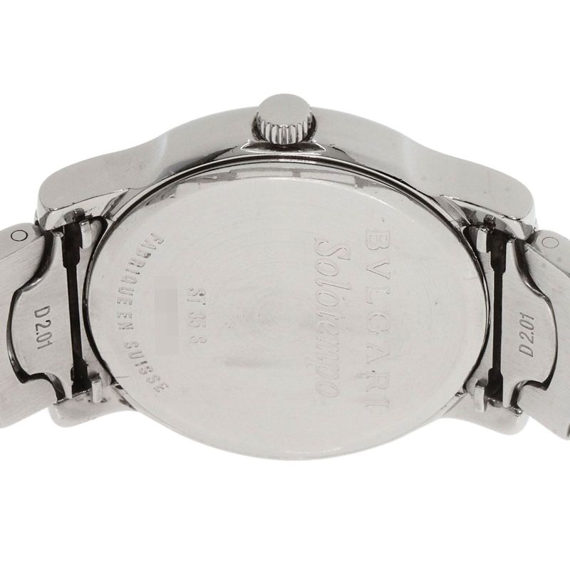 Bvlgari Bulgari St35ss Solo Tempo Watch SS Men's