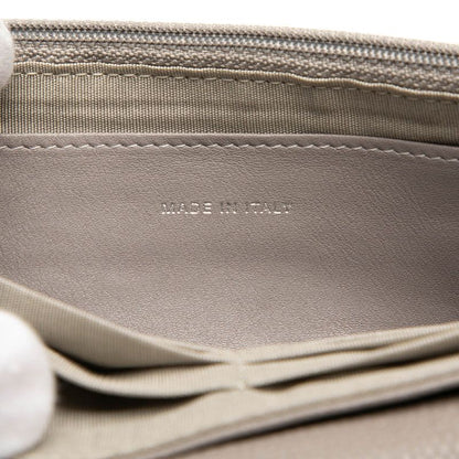 Chanel Half Moon Coco Mark Chain Wallet Shoulder Bag Purple Caviar Skin Women